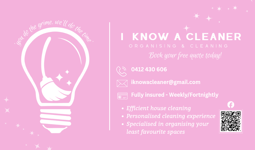 I Know A Cleaner