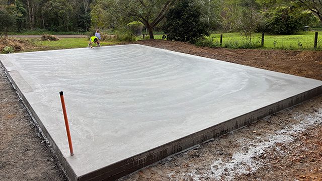 Vermeulen Brothers Concreting - A professional Gympie concreter on site